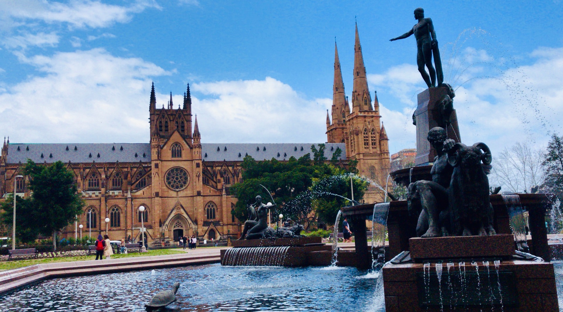 Archibald Fountain, St. Mary Cathedral
