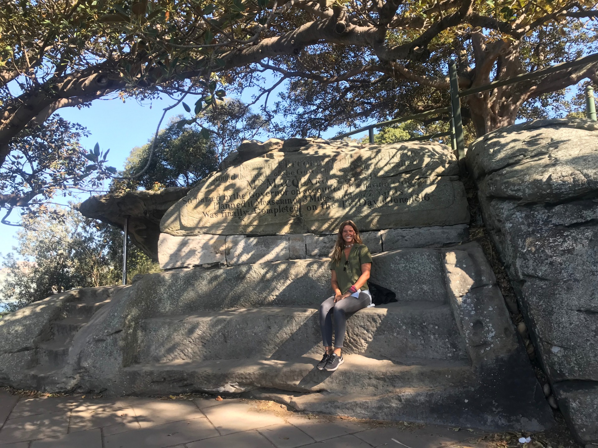 Mrs. Macquarie's Chair