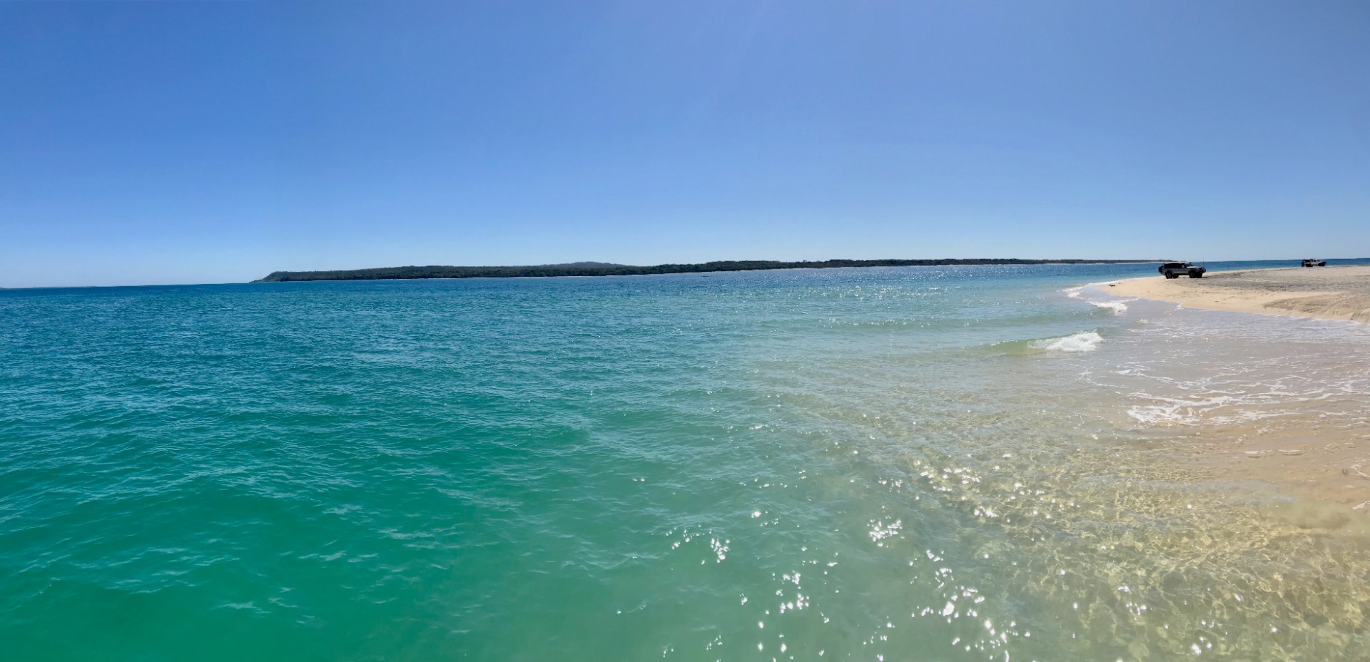Entry onto Fraser Island